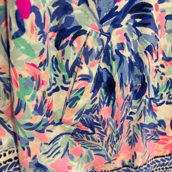 Lilly Pulitzer Women's UPF 50+ Skipper Popover Terry Dress Cabana Cocktail XS - Picture 4 of 7